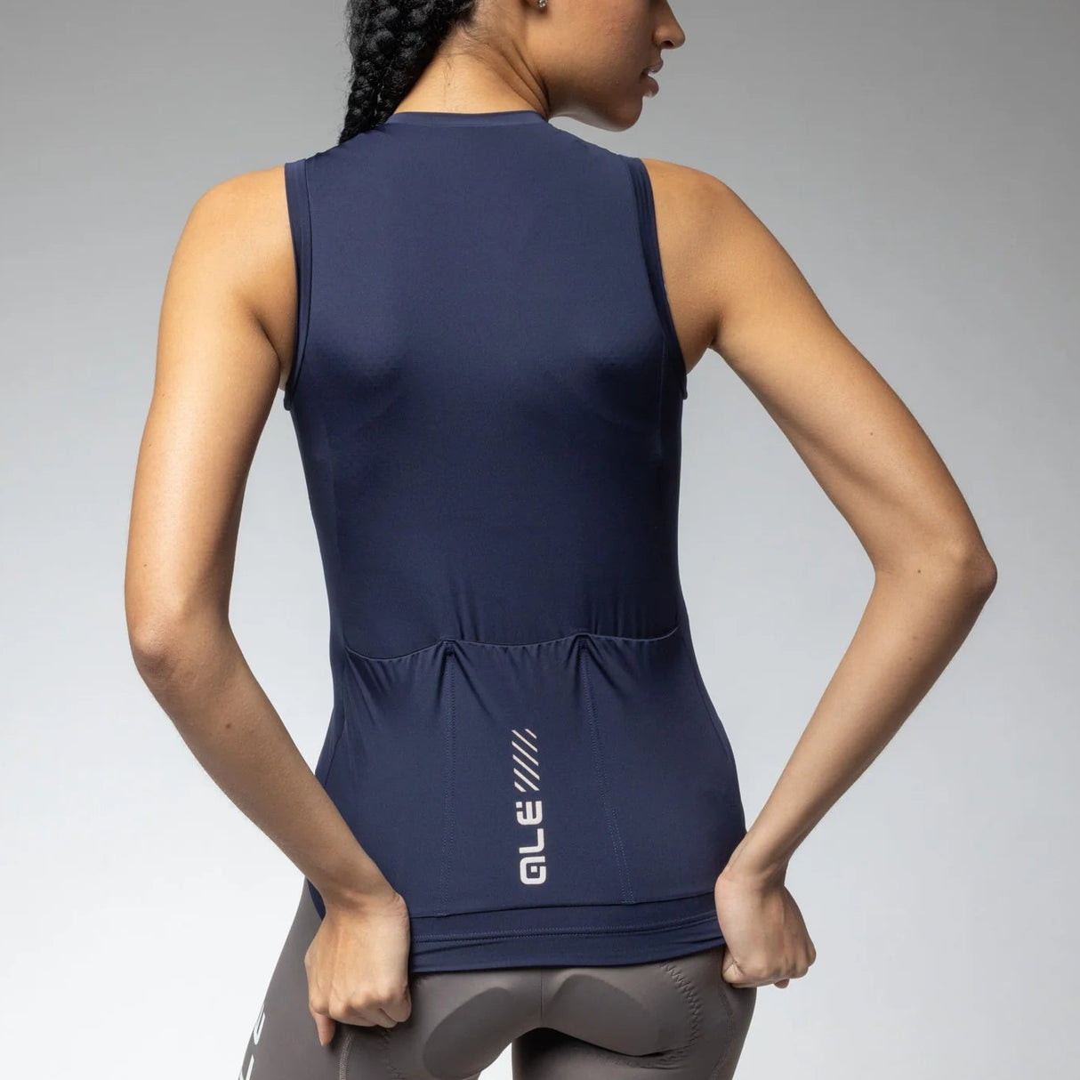 Maillot mujer sin mangas Ale Pragma Color Block 2.0 - Azul