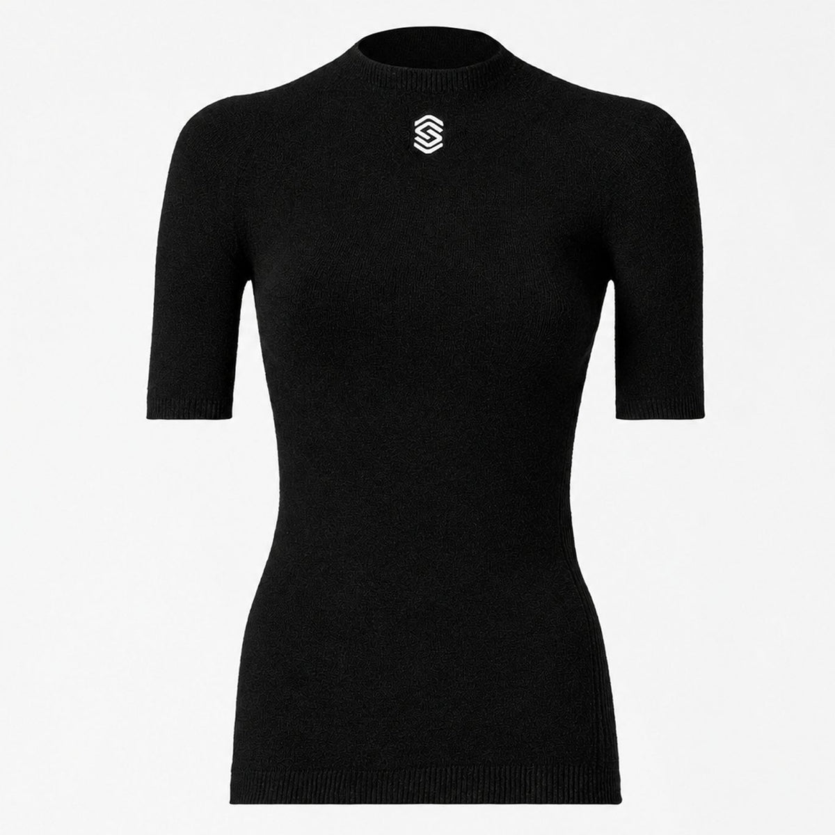 Maglia intima Silverskin Core Warm girocollo - Nero Silverskin