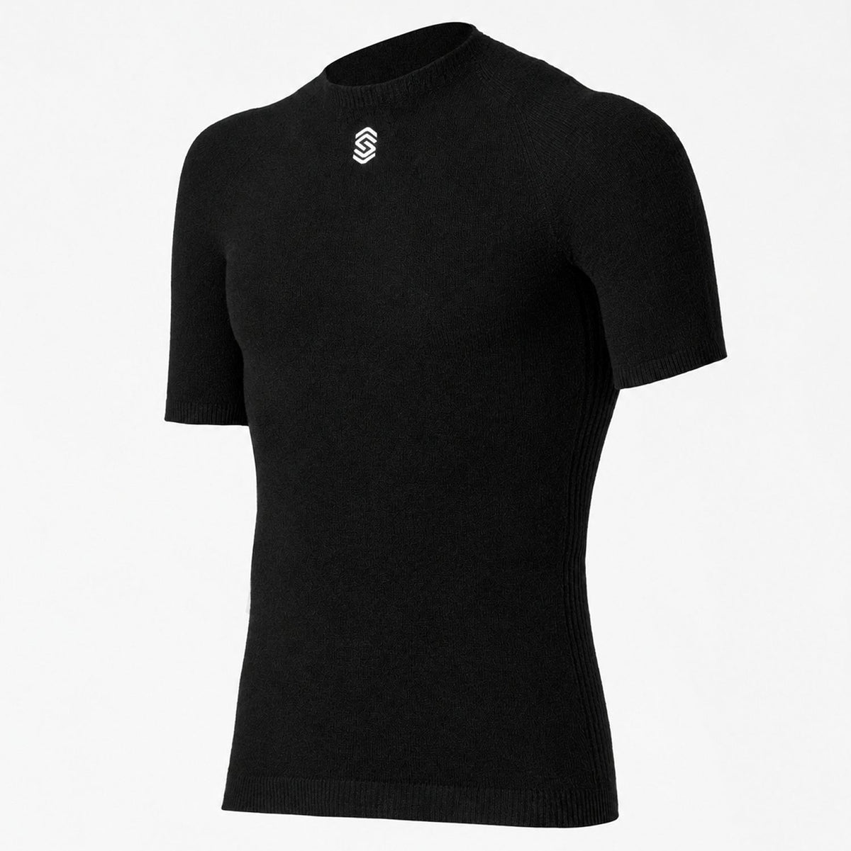Maglia intima Silverskin Core Warm girocollo - Nero Silverskin
