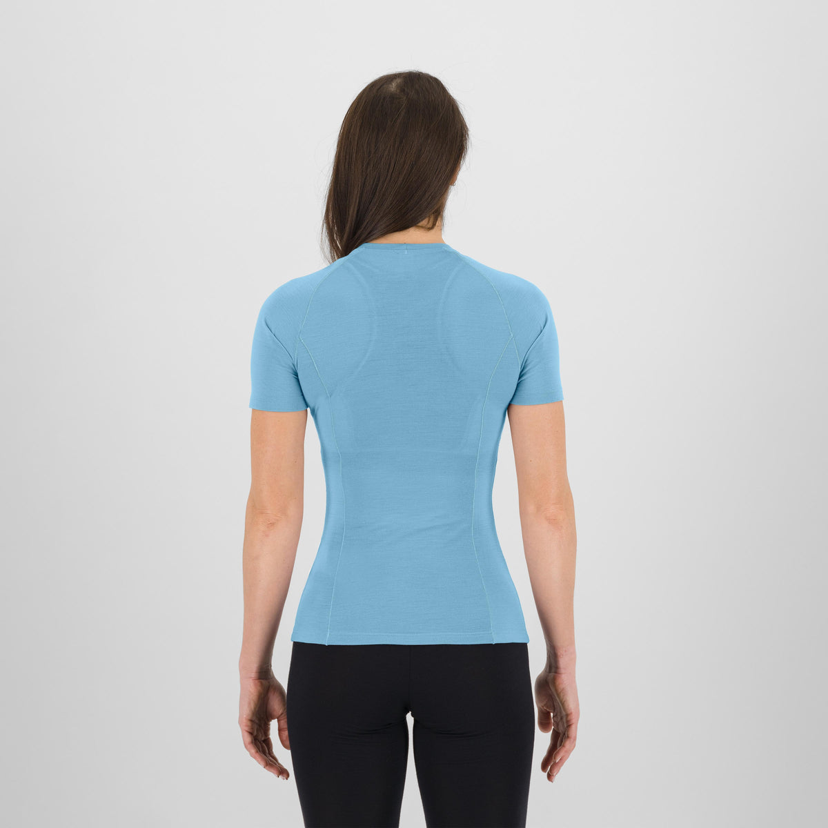 Jersey women's Karpos Dinamico Merino 130 base layer - Blue