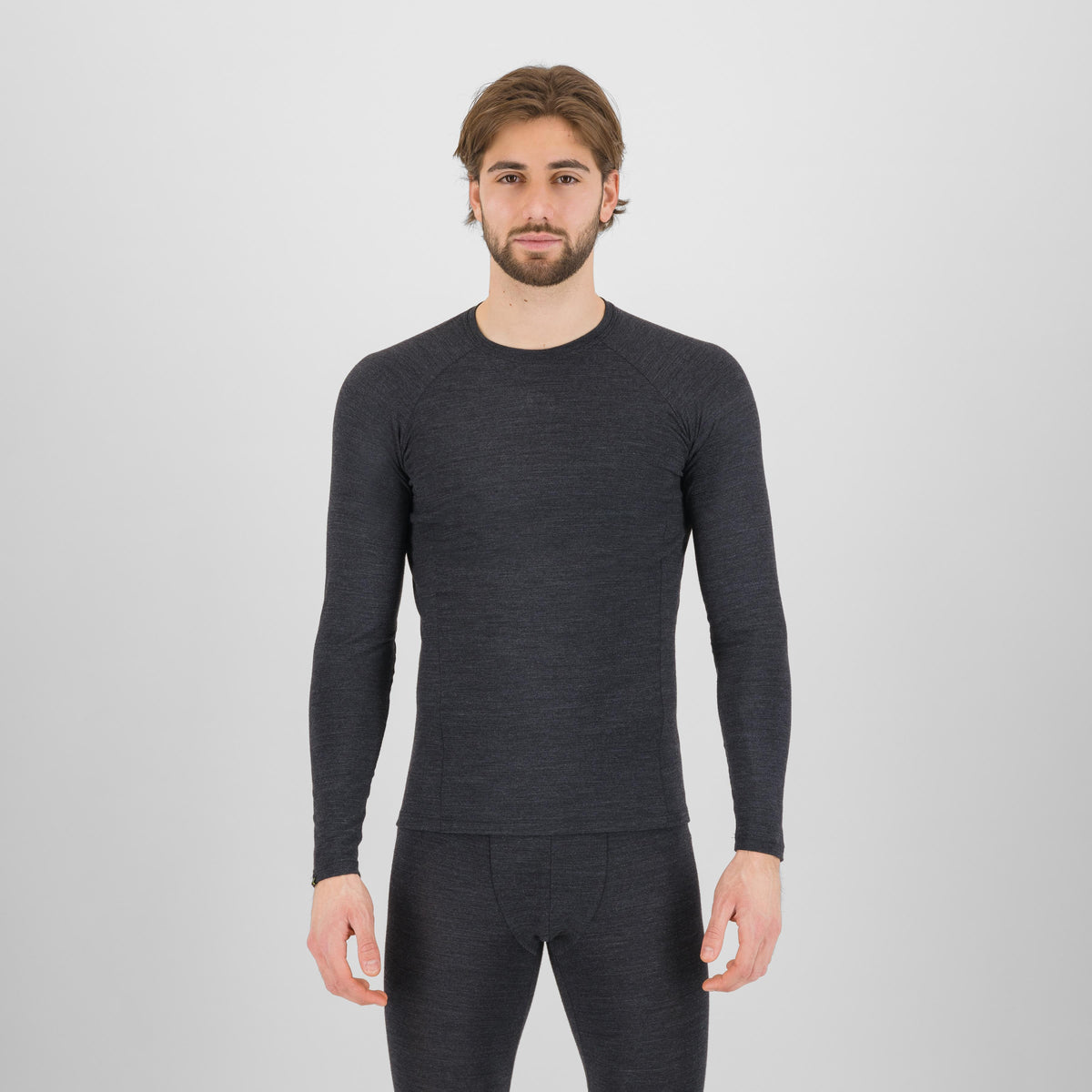 Maglia intima maniche lunghe Karpos Dinamico Merino 180 - Nero Karpos