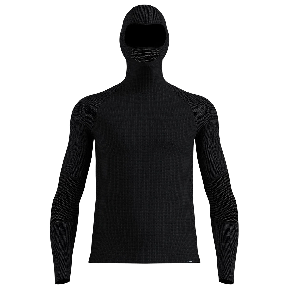 Maglia intima maniche lunghe Odlo Seamless Performance Wool Face - Nero Odlo