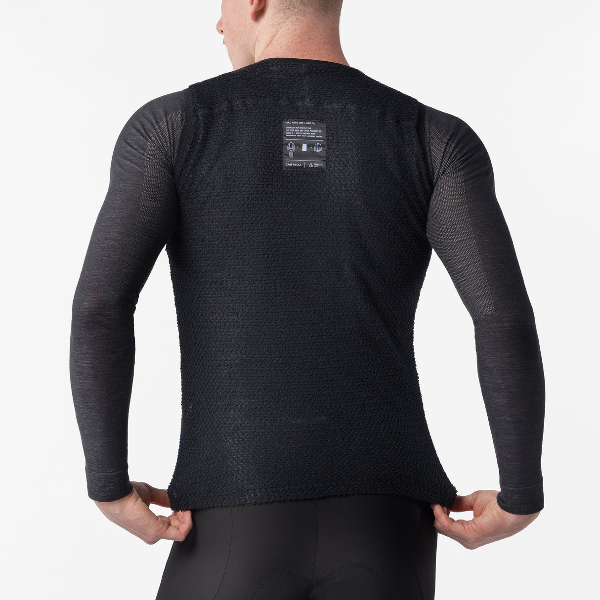 Maillot de corps sans manches Castelli Cold Days 2nd - Noir