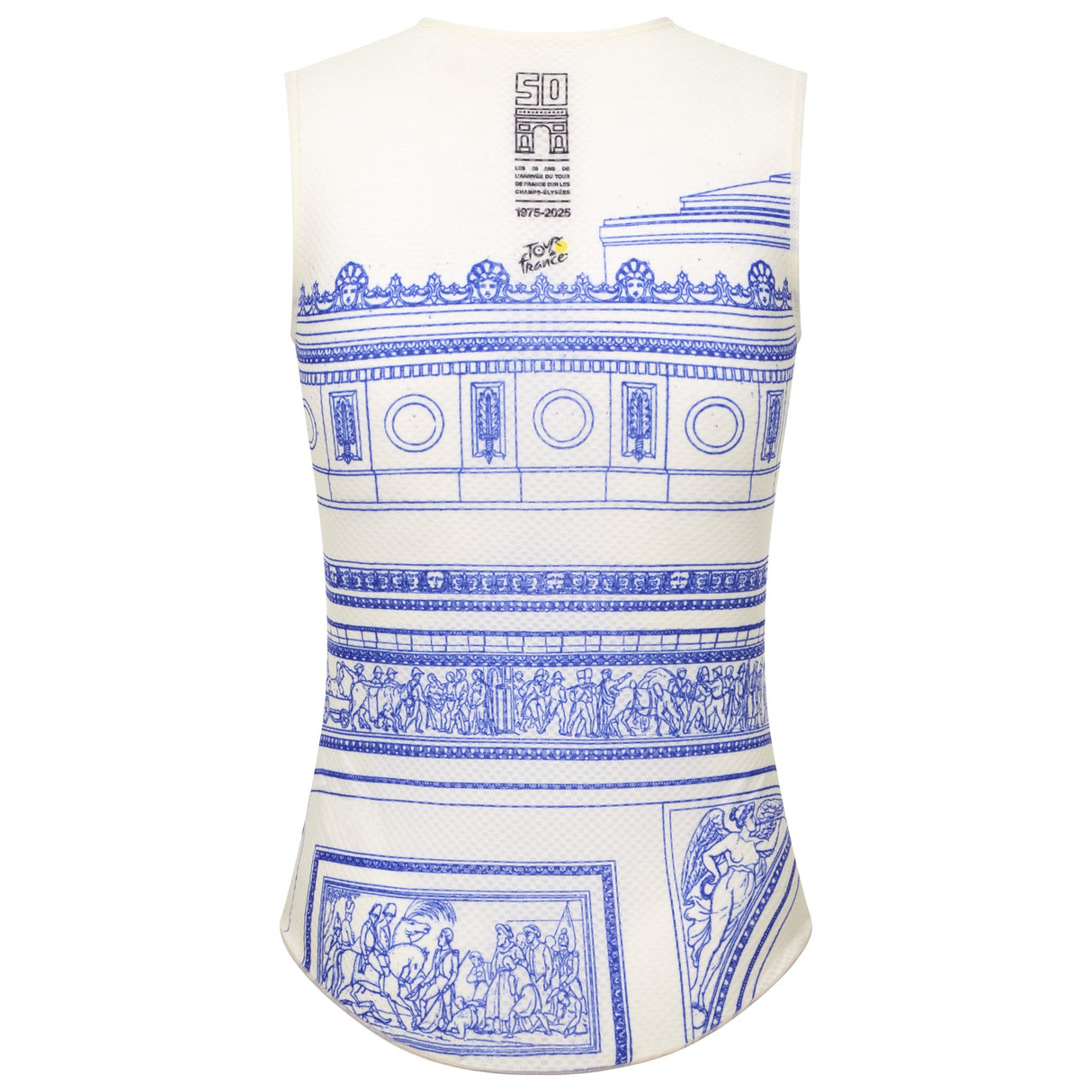 Maglia intima senza maniche Santini Tour de France - Arc de Triomphe Santini