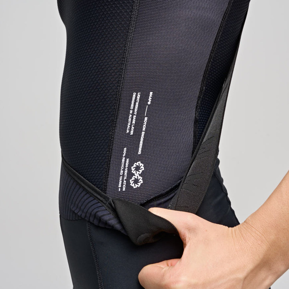 Maglia intima senza maniche donna Maap Team Midweight - Nero Maap