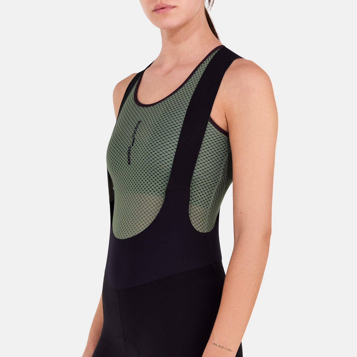 Maglia intima senza maniche donna Santini Lieve - Verde Santini