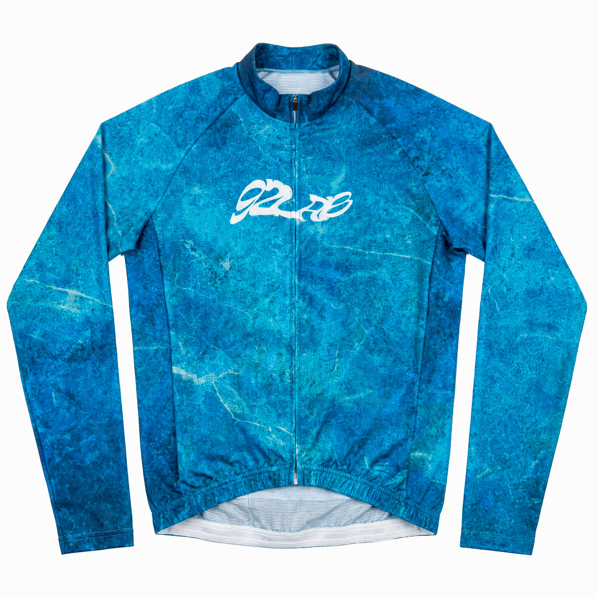 92Lab Factory Marea langarmtrikot - Blau