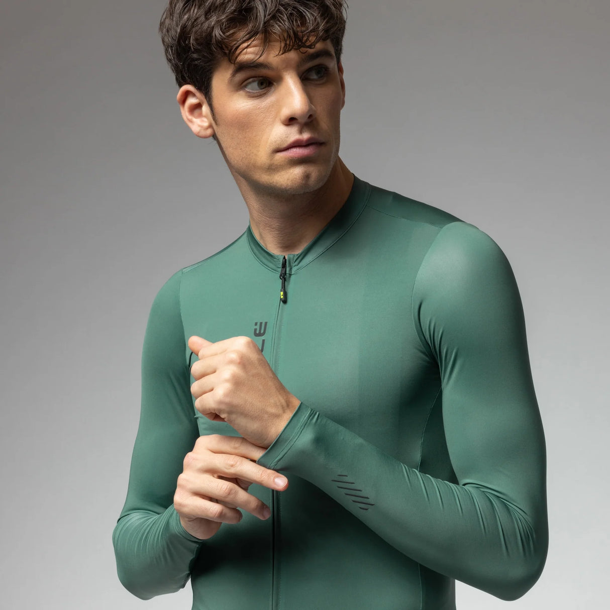 Maglia maniche lunghe Ale Pragma Color Block - Verde chiaro Ale
