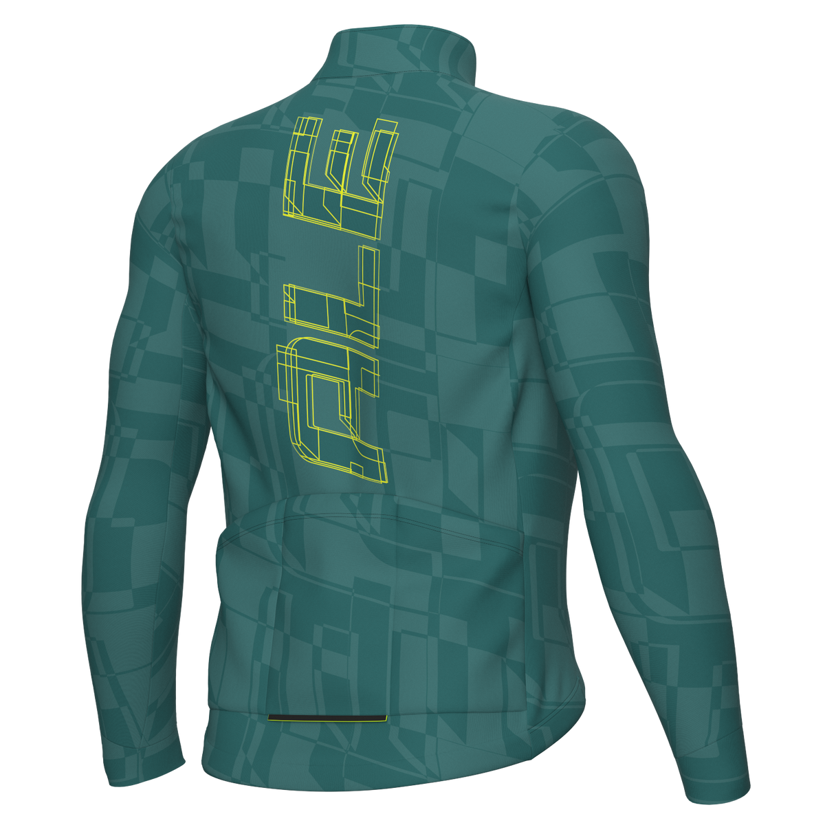 Maillot manga larga Ale Pragma Schema - Verde