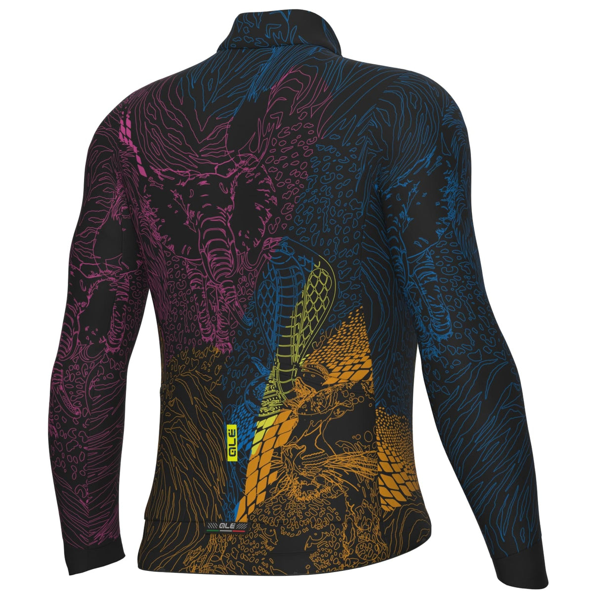 Maglia maniche lunghe Ale Pragma Zanzibar - Multicolore Ale