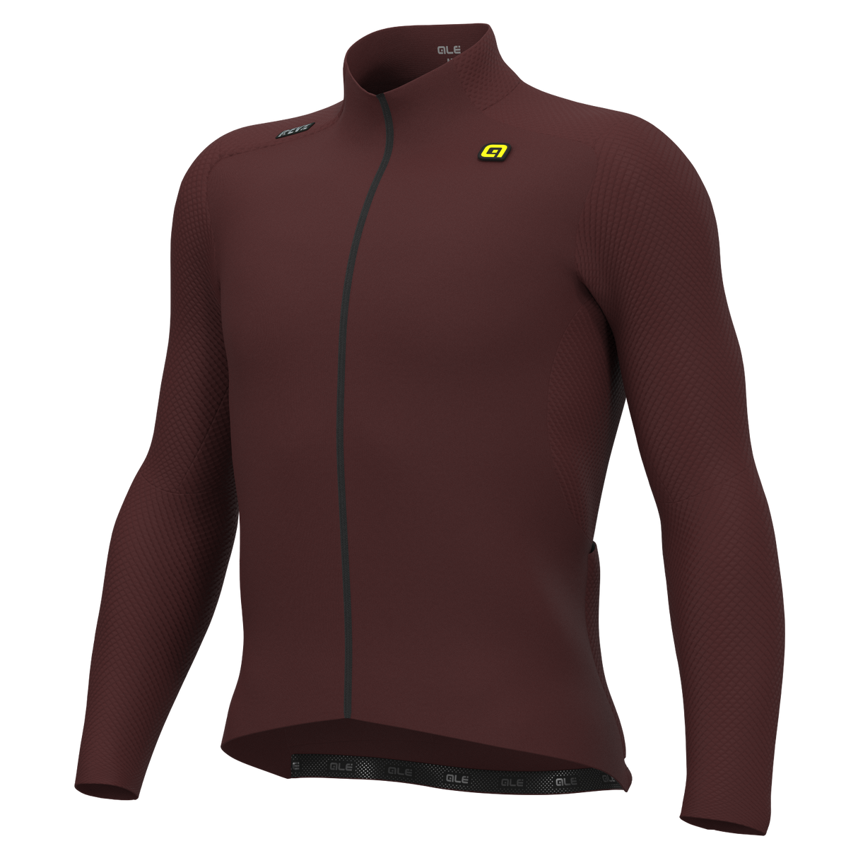 Ale R-EV1 Warm Race long sleeve jersey - Bordeaux