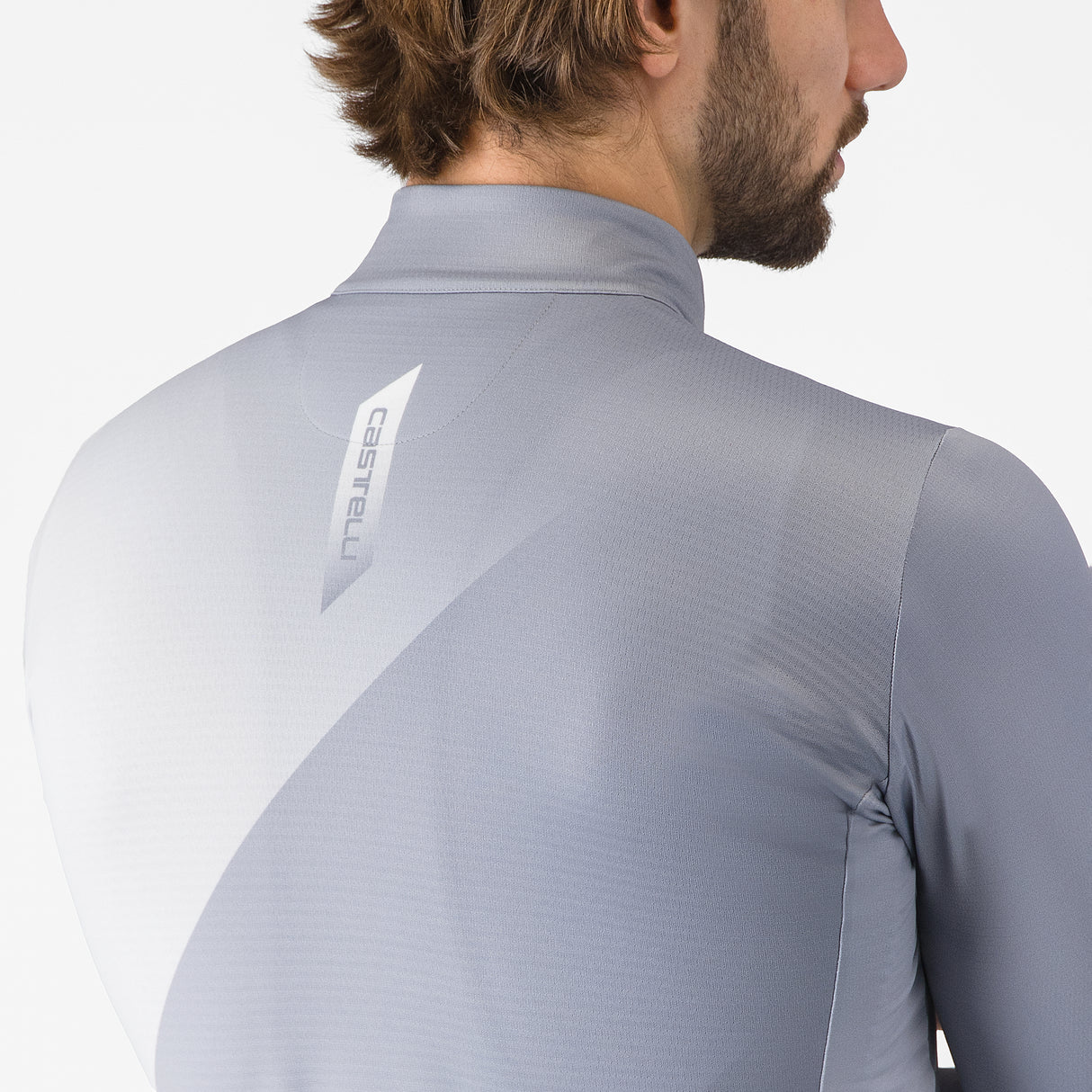 Maglia maniche lunghe Castelli Amplify - Grigio Castelli