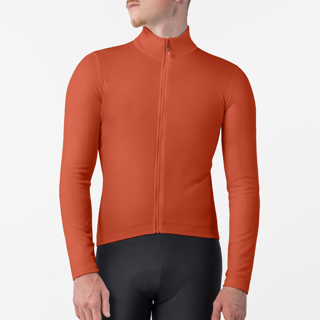 Castelli Competizione Thermal langarmtrikot - Orange