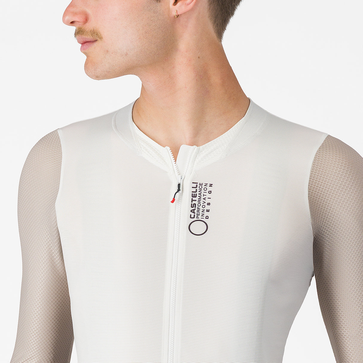 Maglia maniche lunghe Castelli Corretto - Bianco Castelli