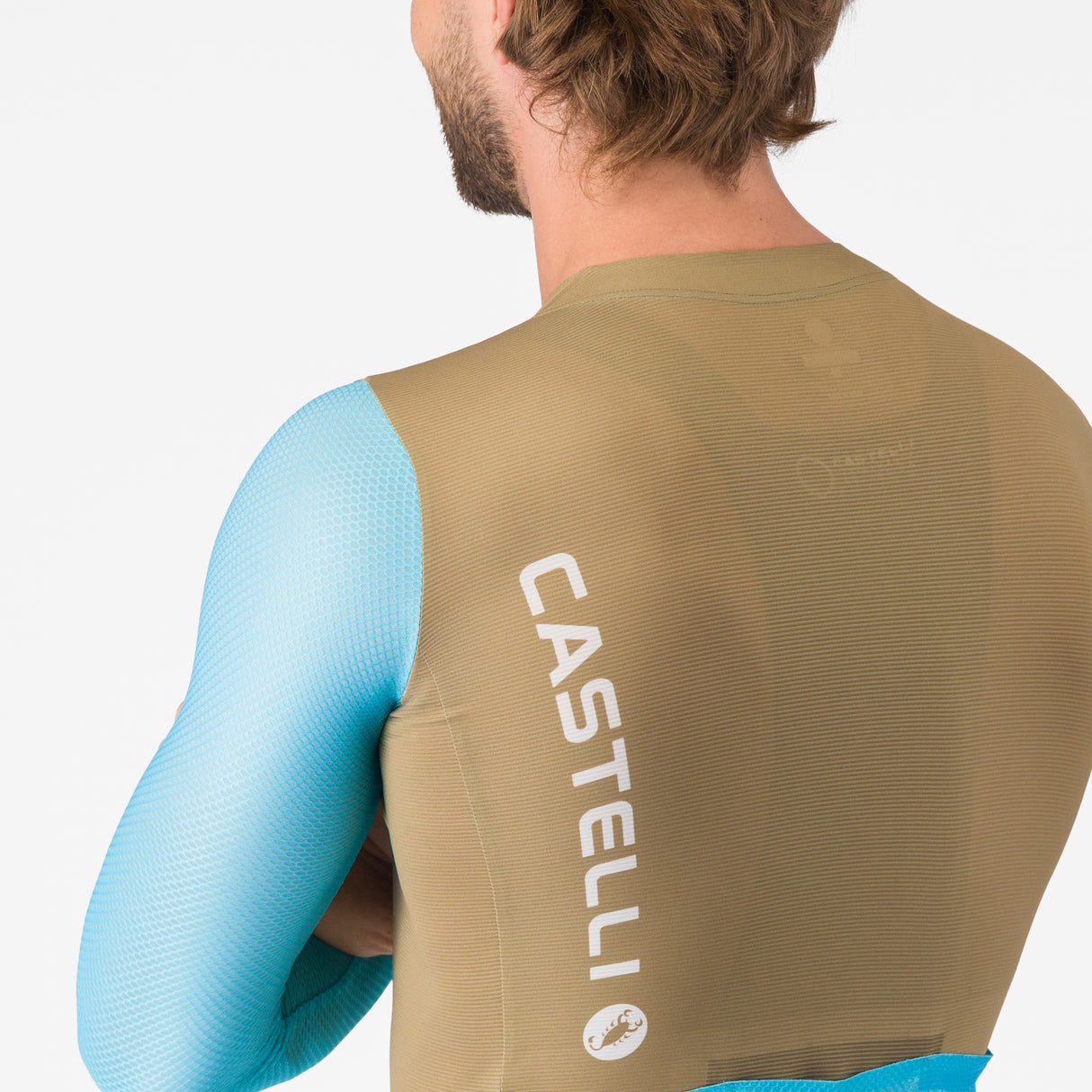 Maglia maniche lunghe Castelli Corretto - Verde Castelli