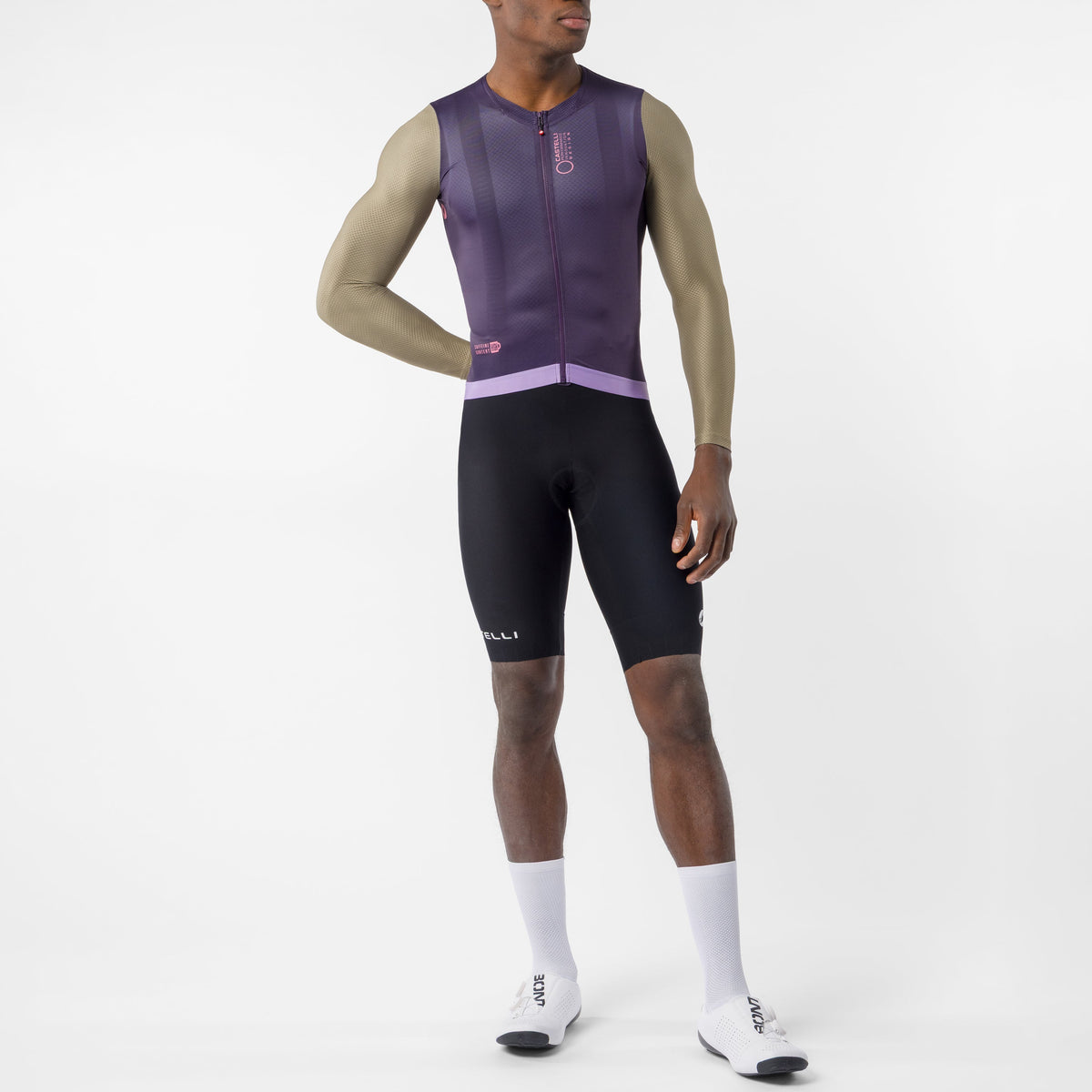 Maglia maniche lunghe Castelli Corretto - Viola Castelli