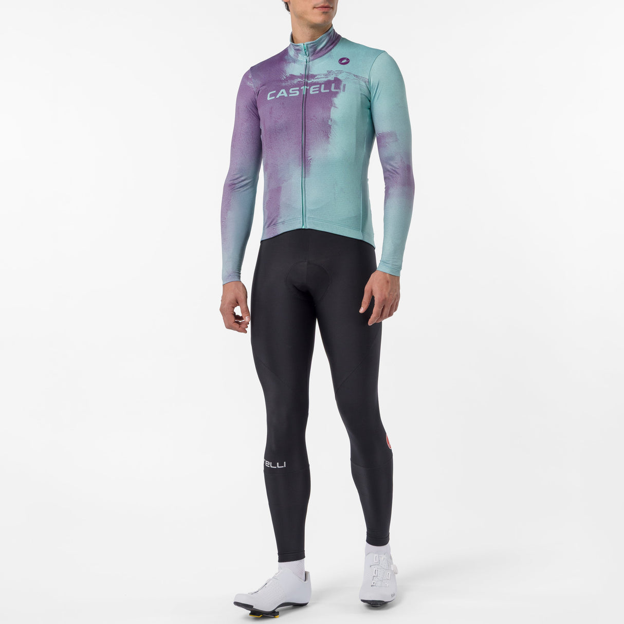 Castelli Nebula Thermal langarmtrikot - Violet