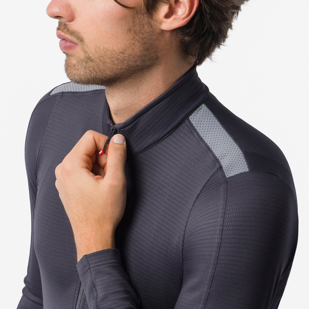 Castelli Puro 4.1 langarmtrikot - Grau