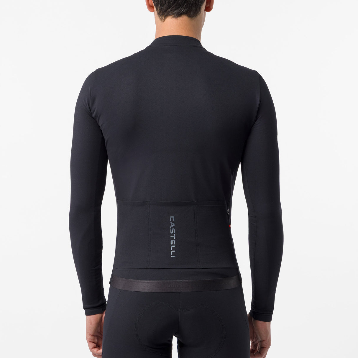 Maglia maniche lunghe Castelli Thermowoven - Nero Castelli
