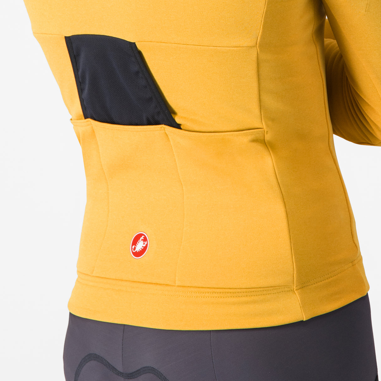 Maglia maniche lunghe Castelli Unlimited Trail 2 - Giallo Castelli