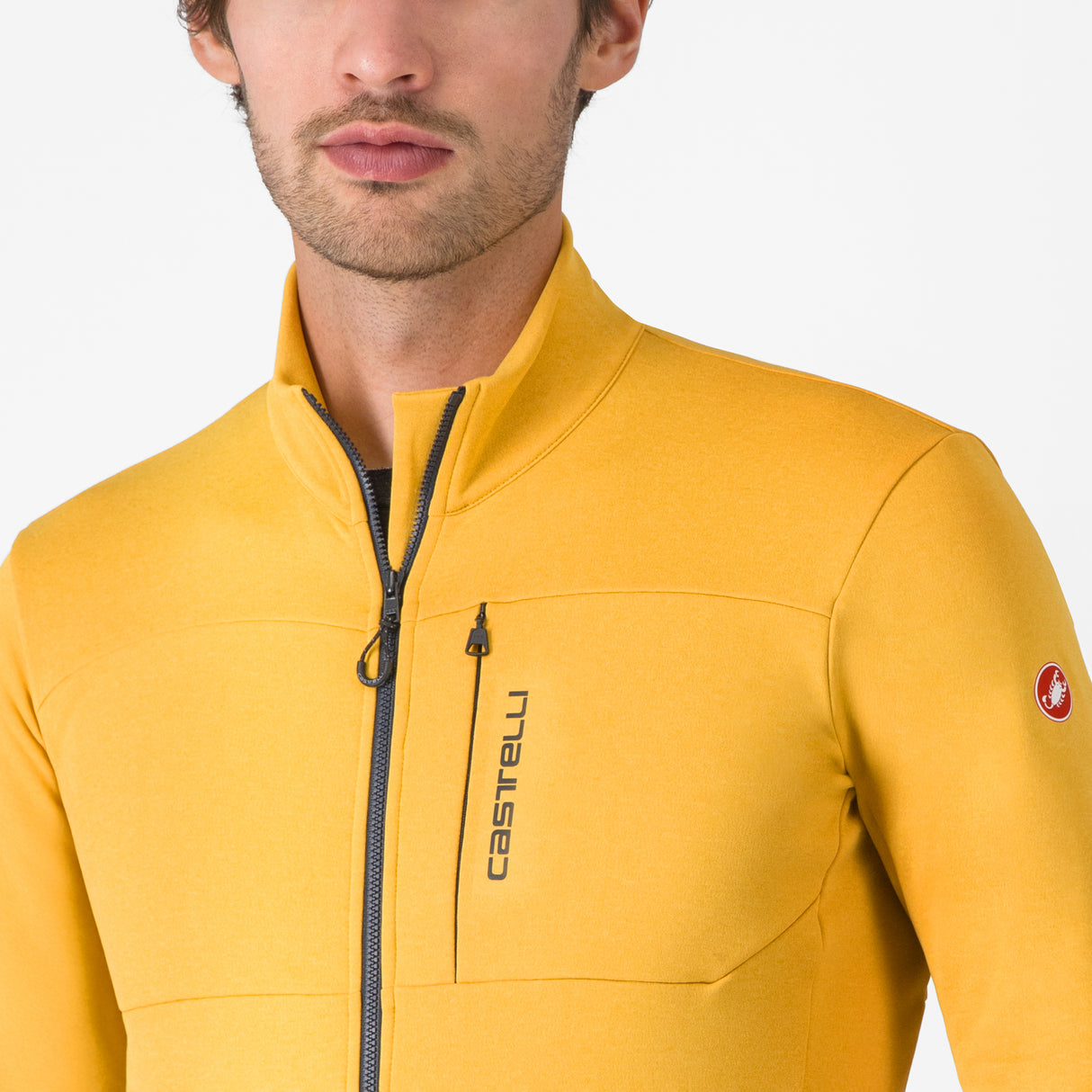 Maglia maniche lunghe Castelli Unlimited Trail 2 - Giallo Castelli