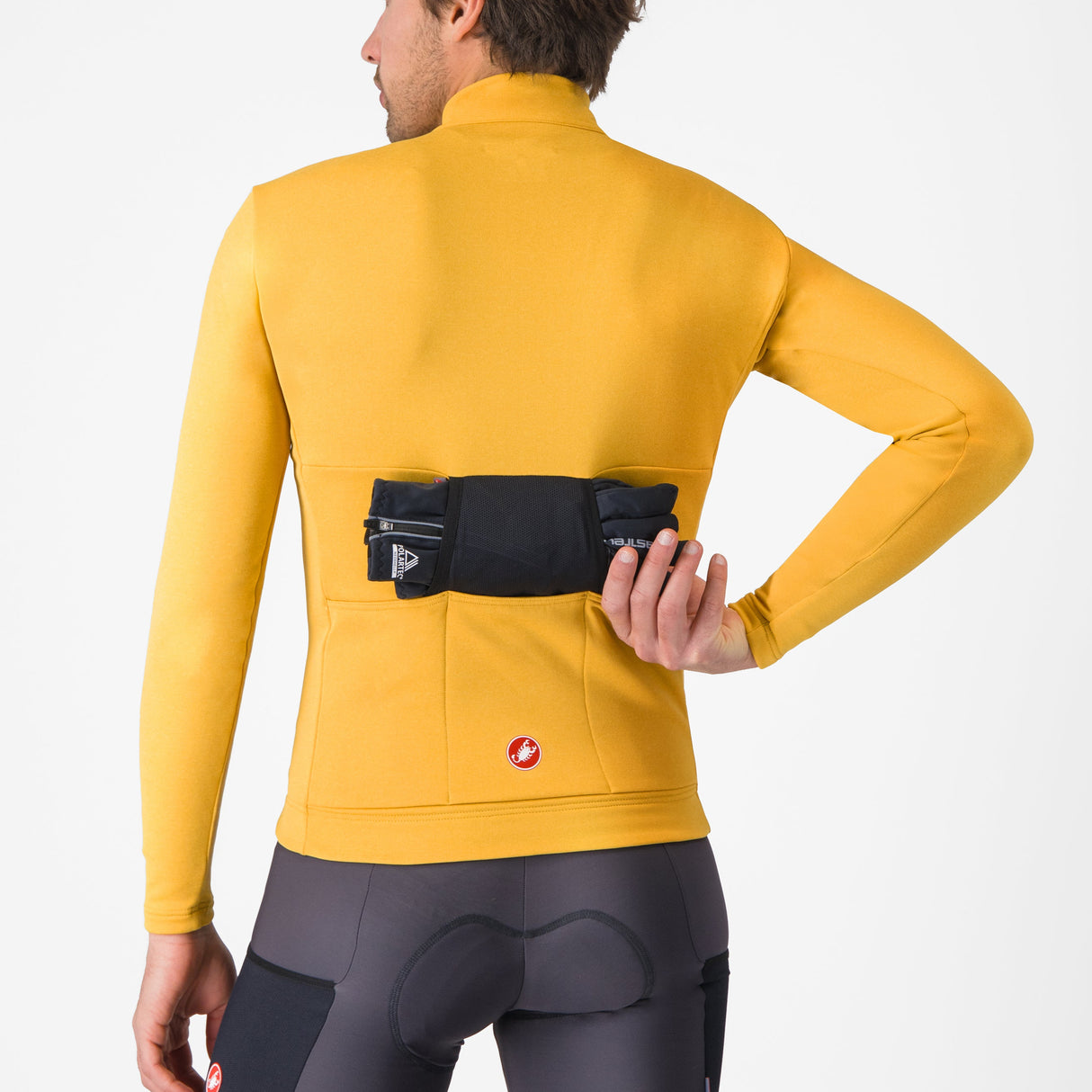 Maglia maniche lunghe Castelli Unlimited Trail 2 - Giallo Castelli