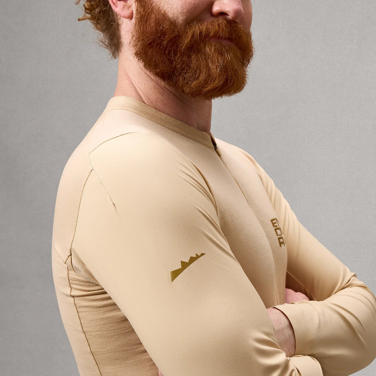 Maglia maniche lunghe Endura AllTrack Ride - Beige Endura