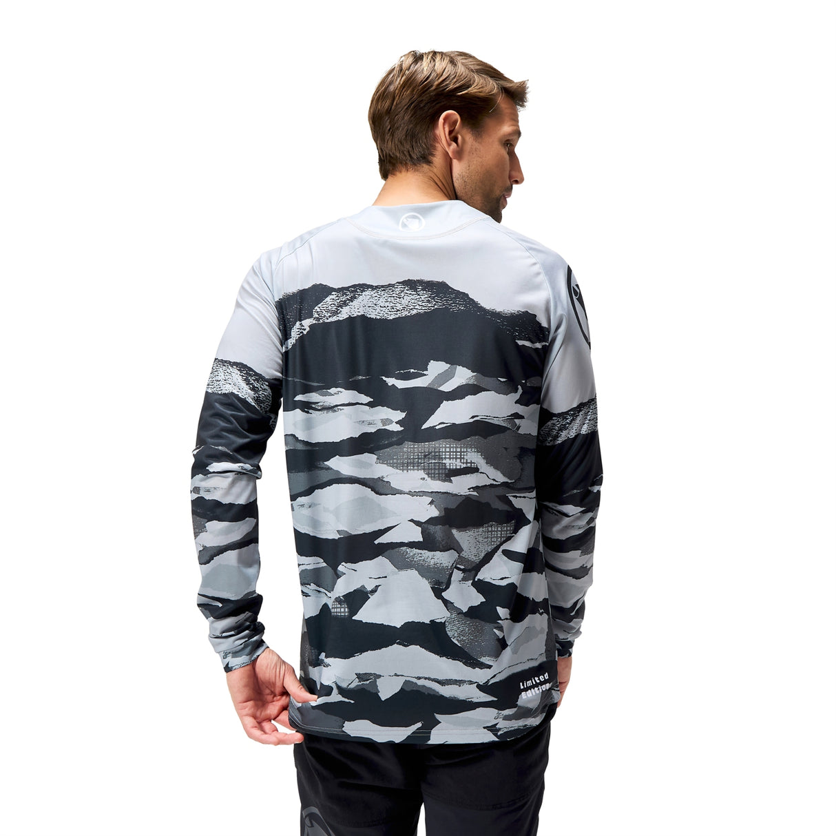 Maglia maniche lunghe Endura Camo Print LTD - Grigio Endura
