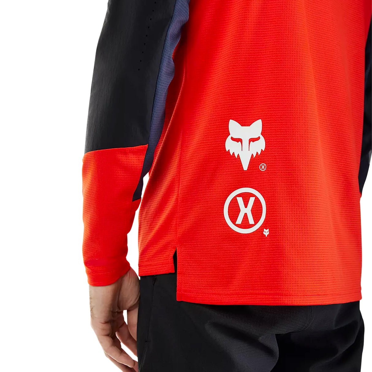 Maglia maniche lunghe Fox Defend Elevated - Rosso Fox
