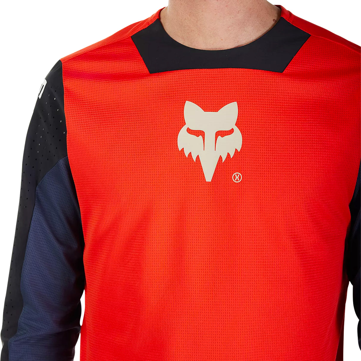 Maglia maniche lunghe Fox Defend Elevated - Rosso Fox