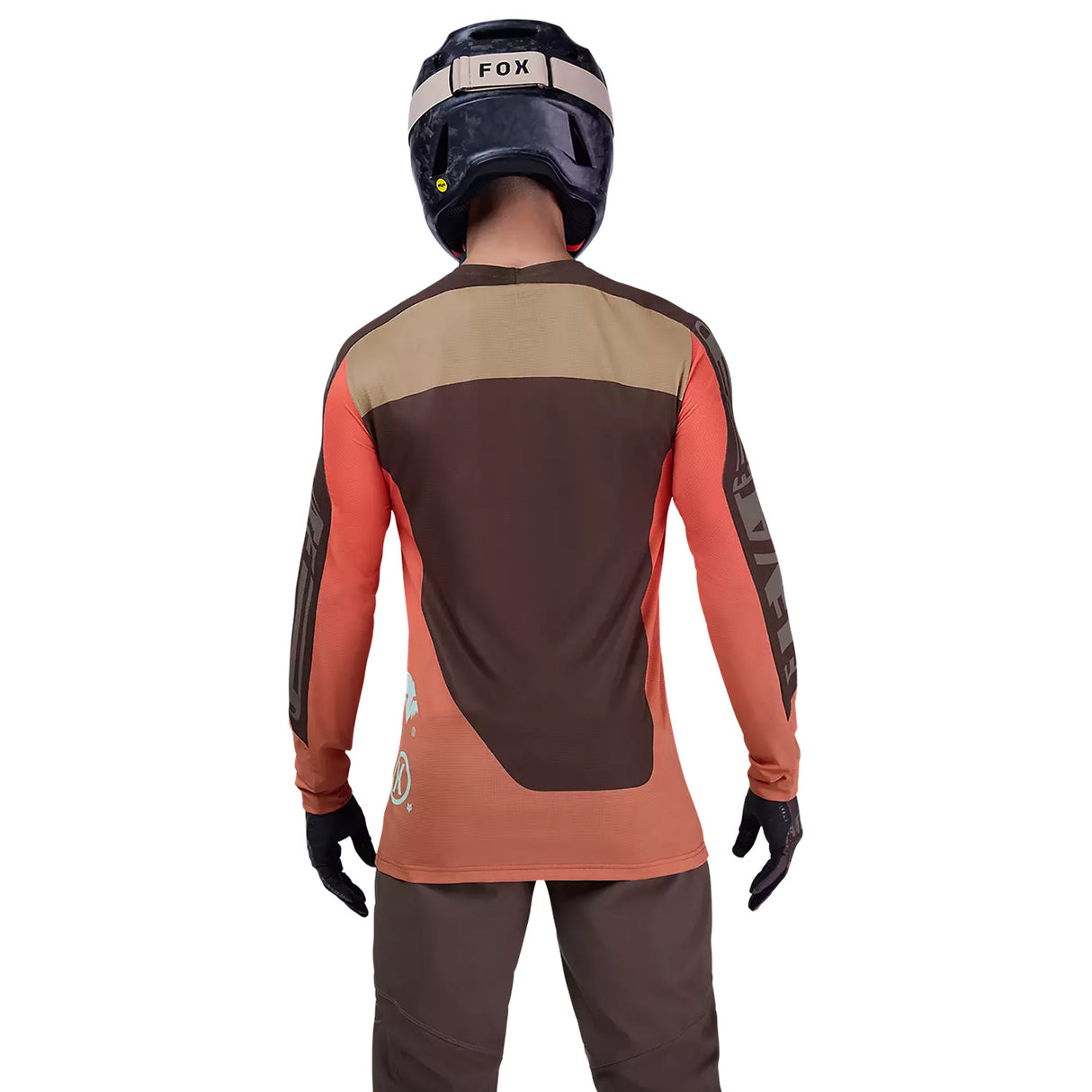 Maglia maniche lunghe Fox Flexair Elevated - Marrone Fox