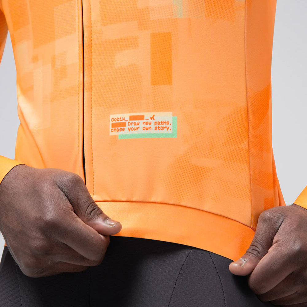 Maglia maniche lunghe Gobik Hyder Pelican - Arancio Gobik