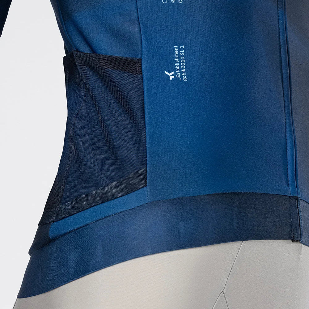 Gobik Hyder Royal langarmtrikot - Blau