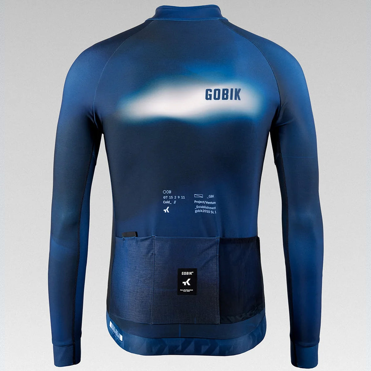 Gobik Hyder Royal langarmtrikot - Blau