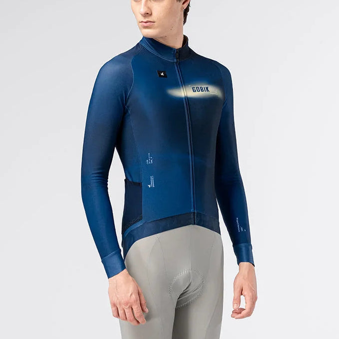 Gobik Hyder Royal langarmtrikot - Blau