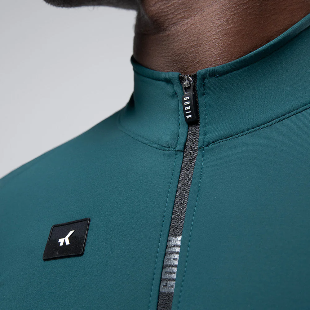 Maglia maniche lunghe Gobik Pacer Solid 2.0 Sunken - Verde Gobik
