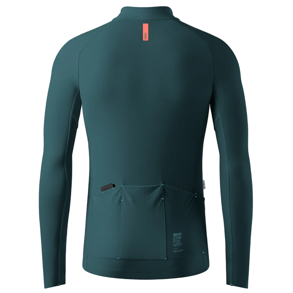 Maglia maniche lunghe Gobik Pacer Solid 2.0 Sunken - Verde Gobik