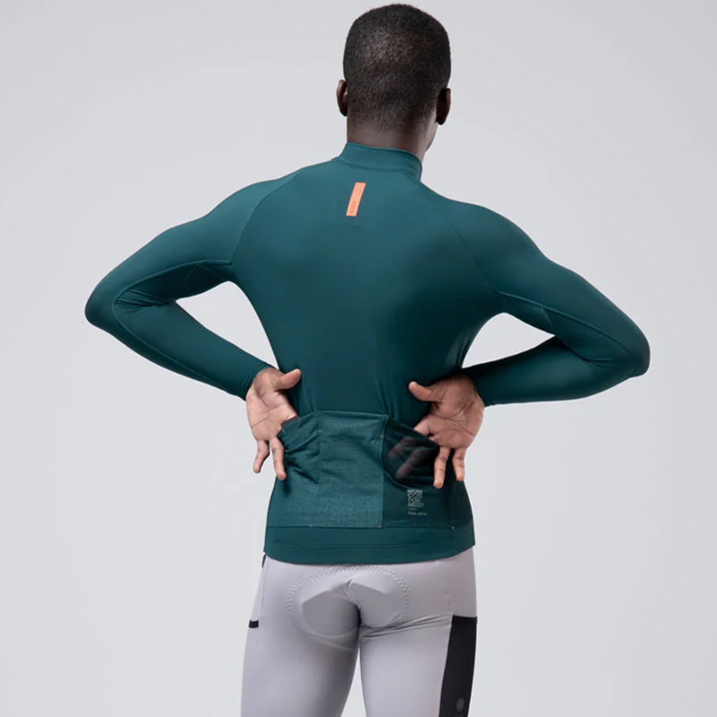 Maglia maniche lunghe Gobik Pacer Solid 2.0 Sunken - Verde Gobik