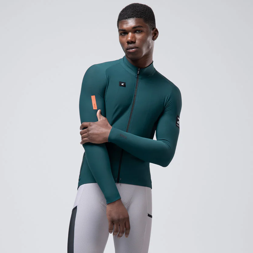 Maglia maniche lunghe Gobik Pacer Solid 2.0 Sunken - Verde Gobik