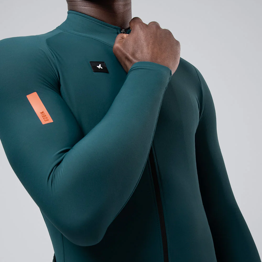 Maglia maniche lunghe Gobik Pacer Solid 2.0 Sunken - Verde Gobik