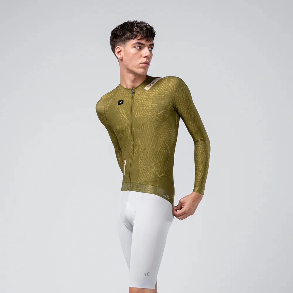 Maglia maniche lunghe Gobik Vanquish Data - Verde Gobik