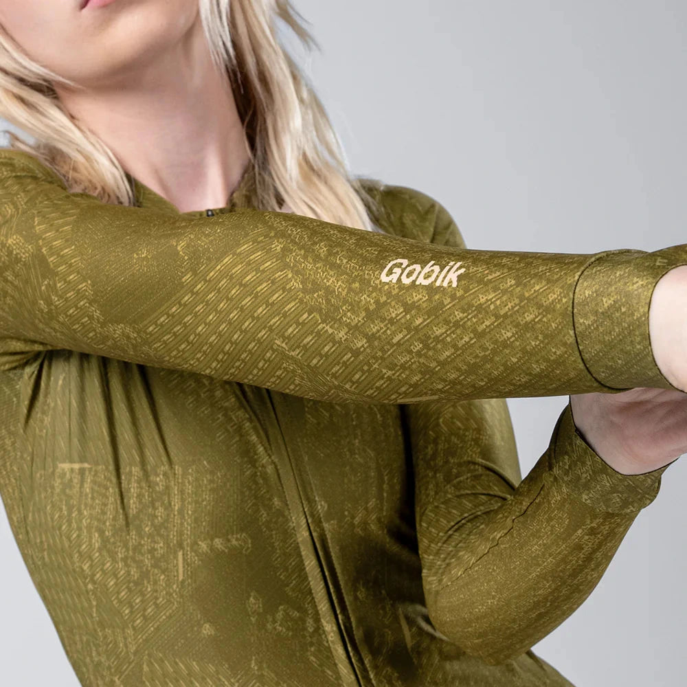 Maglia maniche lunghe Gobik Vanquish Data - Verde Gobik