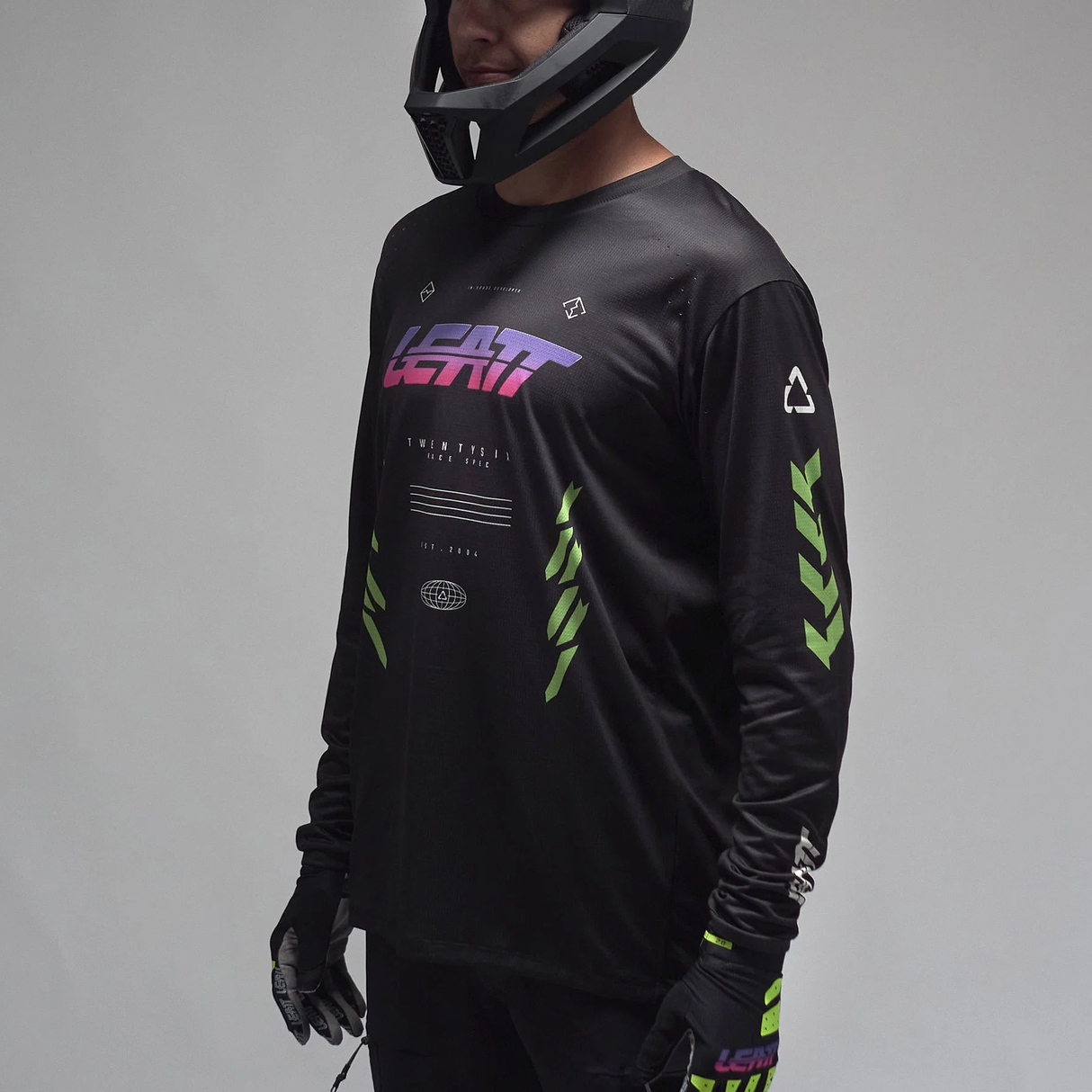 Maglia maniche lunghe Leatt MTB Gravity 4.0 - Nero Leatt