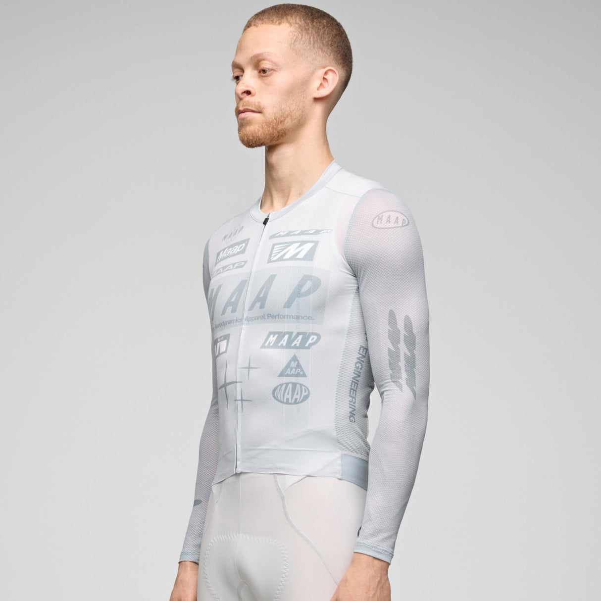Maglia maniche lunghe Maap Drome Pro Air 3.0 - Grigio Maap