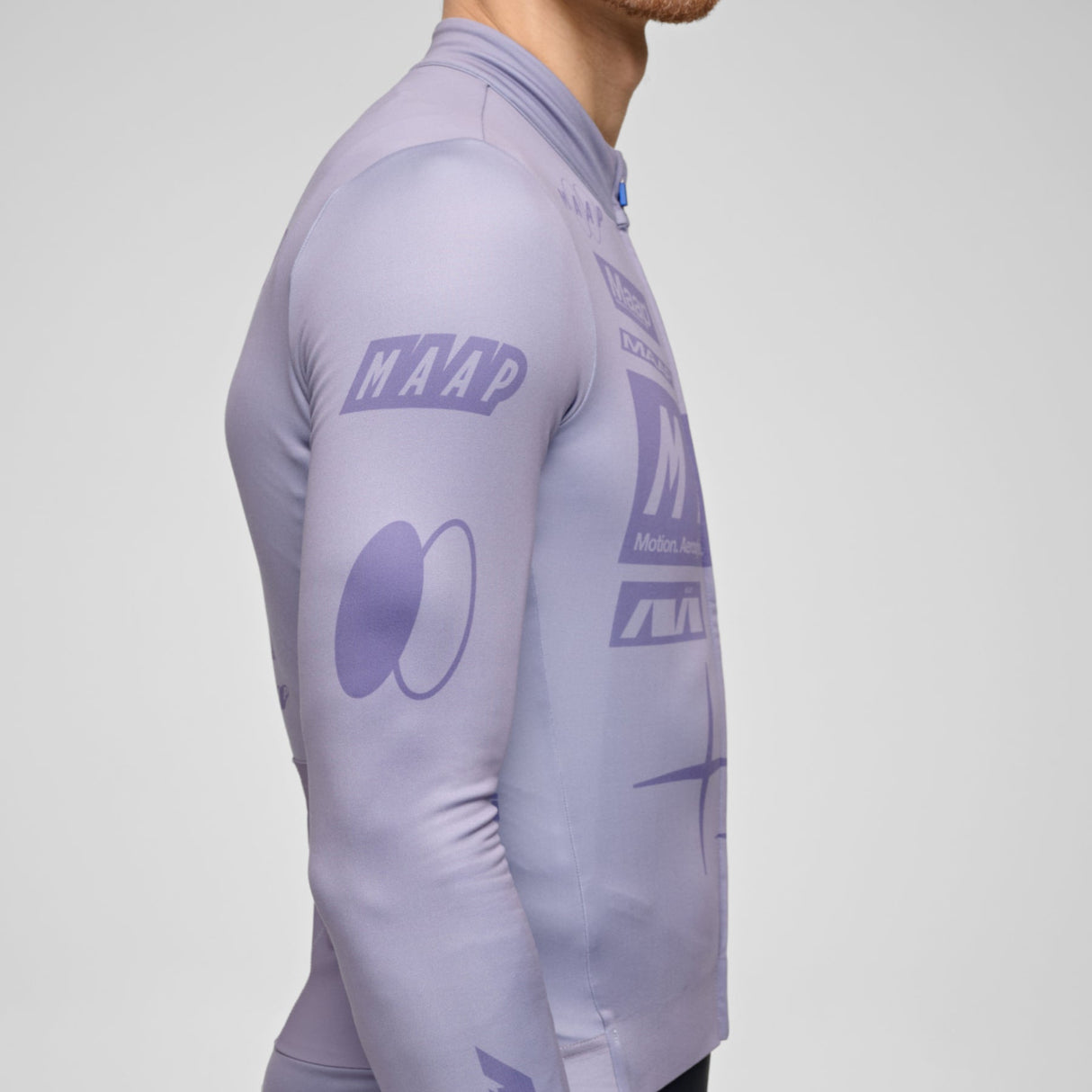 Maglia maniche lunghe Maap Drome Thermal - Grigio scuro Maap