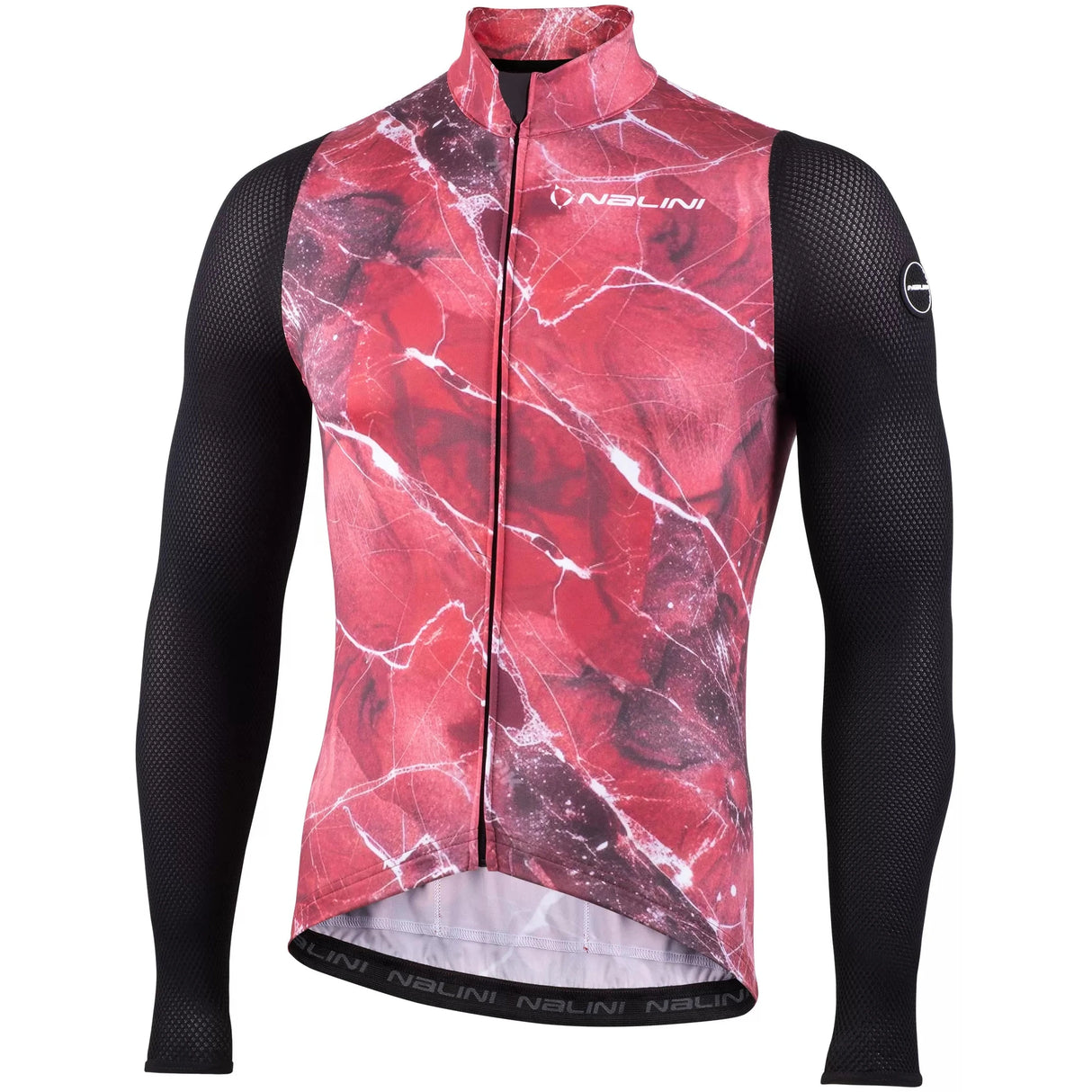 Maglia maniche lunghe Nalini Warm Mesh - Rosso Nalini