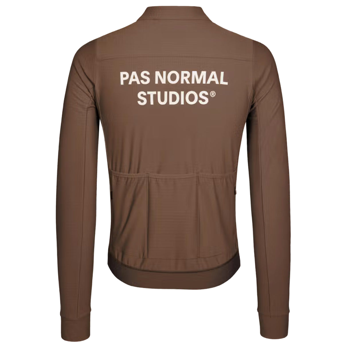 Maglia maniche lunghe Pas Normal Studios Essential - Marrone chiaro Pas Normal Studios