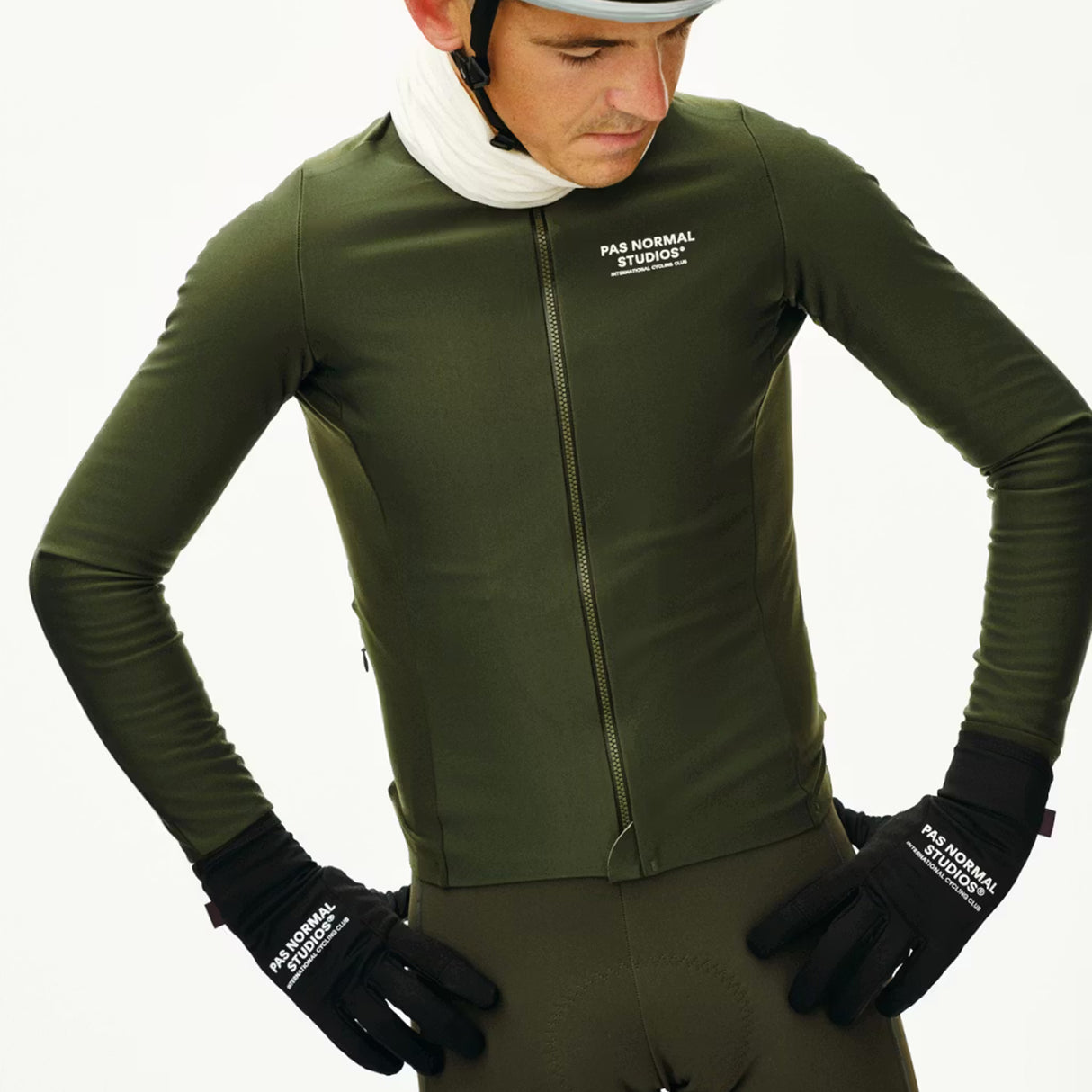 Maglia maniche lunghe Pas Normal Studios Mechanism Thermal - Verde scuro Pas Normal Studios