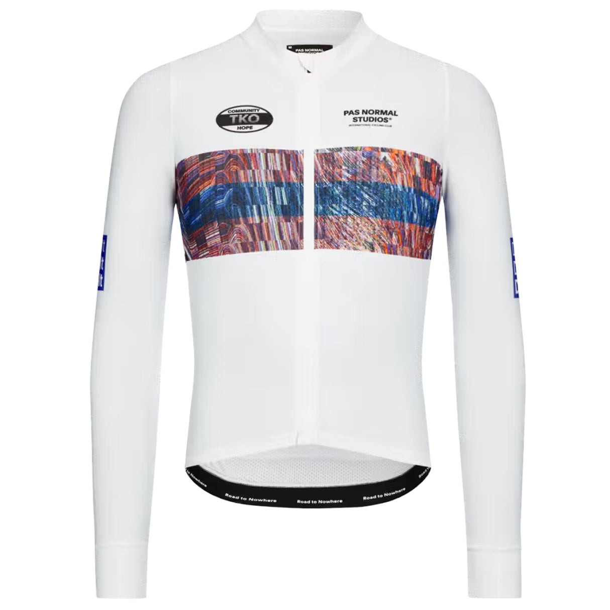 Maglia maniche lunghe Pas Normal Studios T.K.O. Mechanism - Bianco Pas Normal Studios