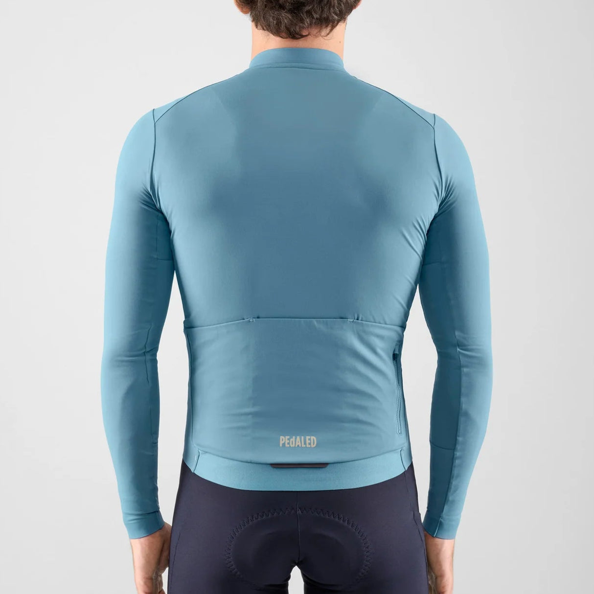 Maglia maniche lunghe Pedaled Element - Azzurro PEdALED